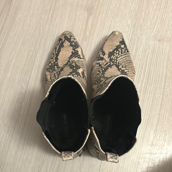 Snakeskin Ankle Boots - Picture 5 of 6
